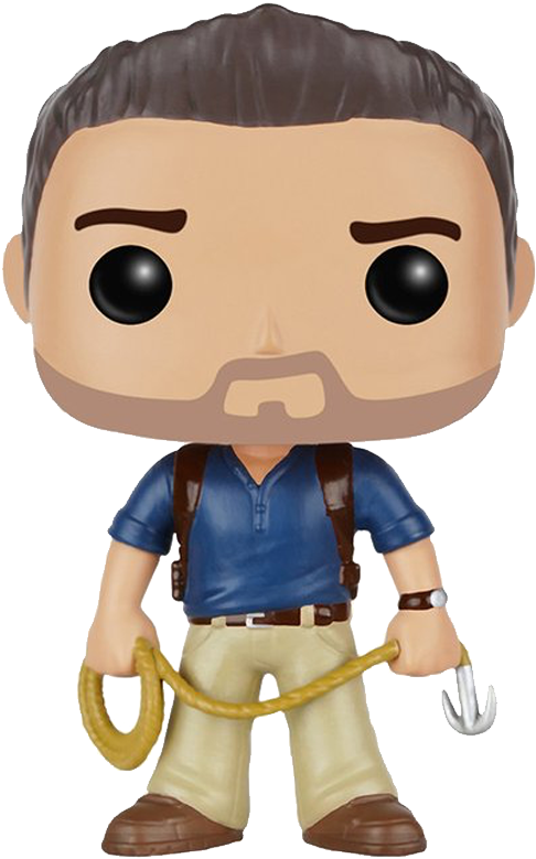 Vinyl Uncharted - Nathan Drake - Funko Pop Nathan Drake (800x800), Png Download