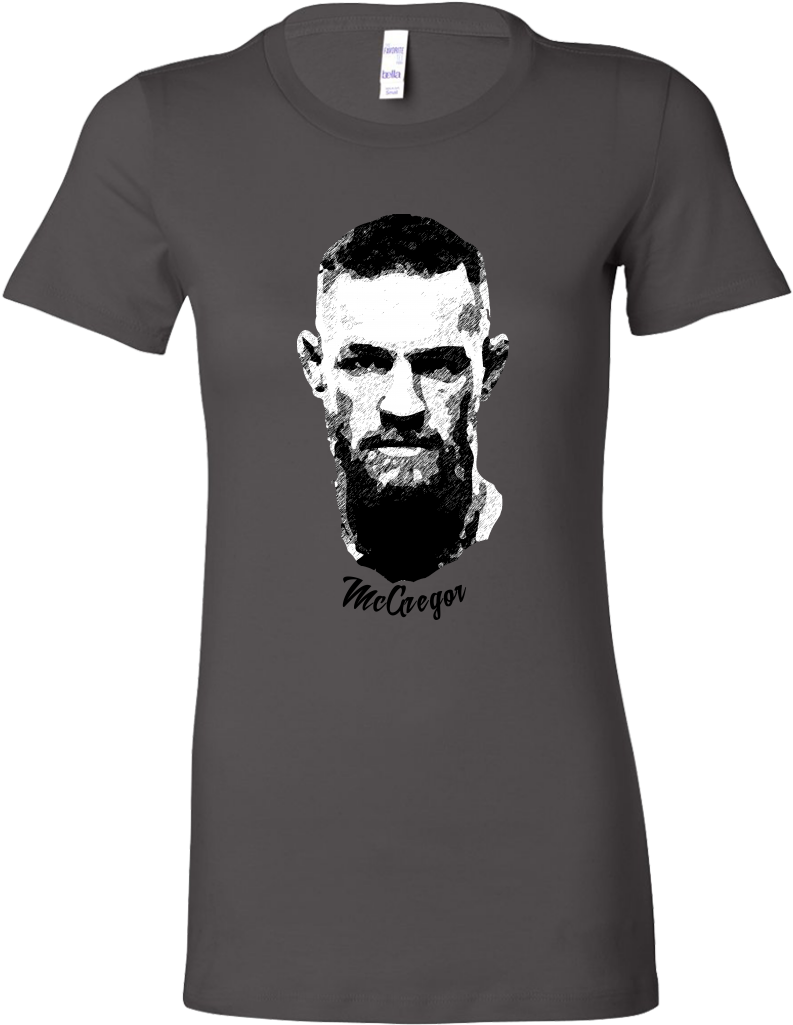 Womens Shirt Conor Mcgregor T-shirt Buy Now - Wife Of A Fisherman (1024x1024), Png Download