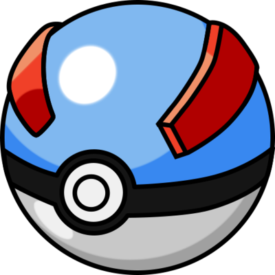 Not Too Perfect But Basic Enough To Catch Pokémon From - Pokemon Great Ball Png (400x400), Png Download
