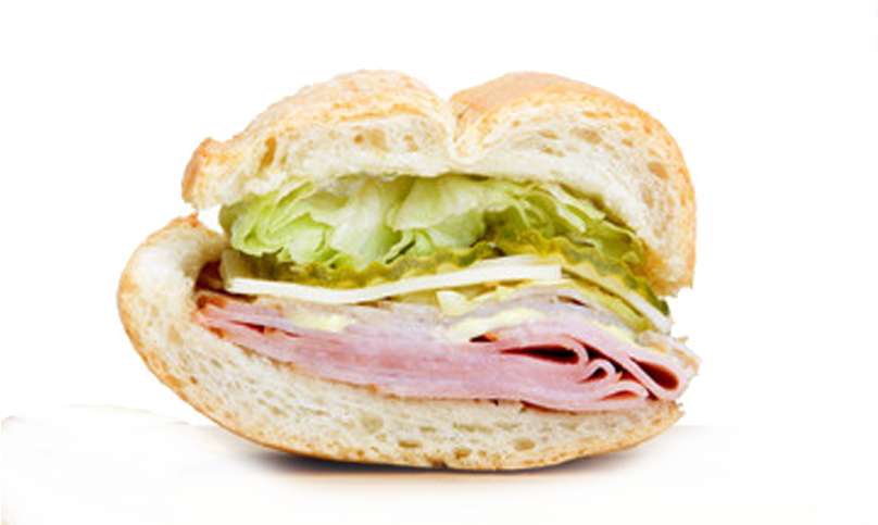 Sandwiches - Ham And Cheese Sandwich (960x960), Png Download