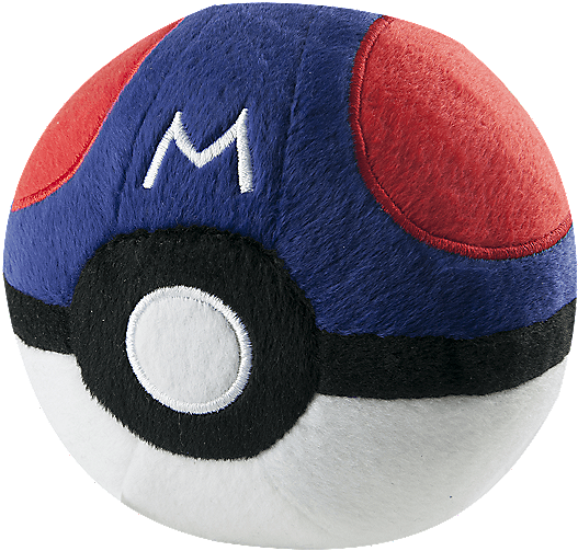 Tomy Poke Ball Plush Good Toy Guide Km - Pokeball Plush (600x600), Png Download
