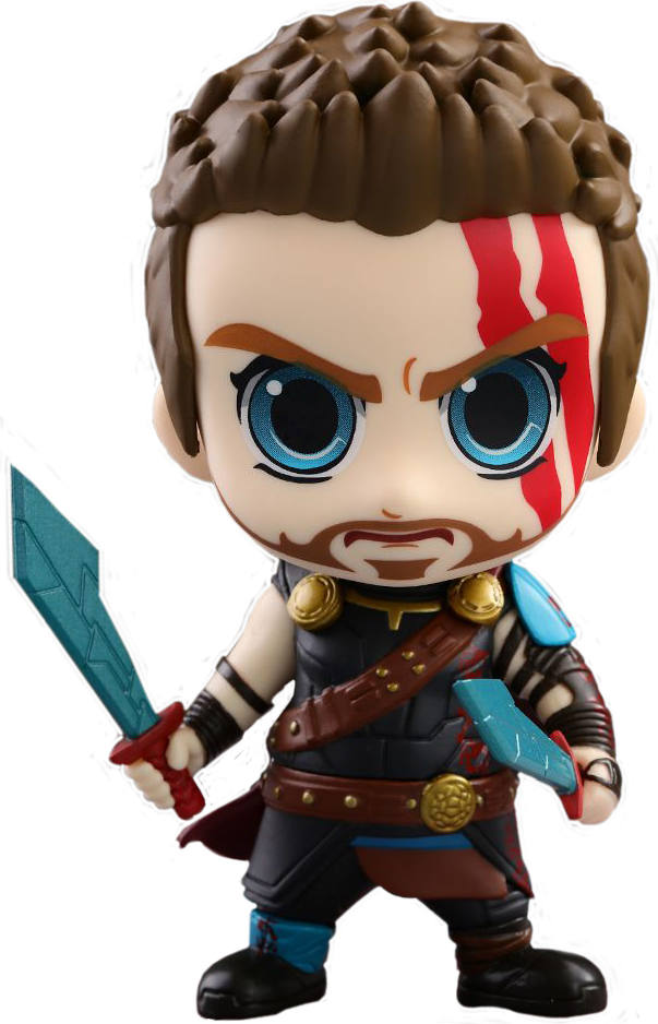 1 Of - Hot Toys Cosbaby Thor Ragnarok (600x600), Png Download