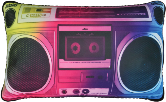 Picture Of Photoreal Boombox Microbead Pillow - Boombox (550x550), Png Download