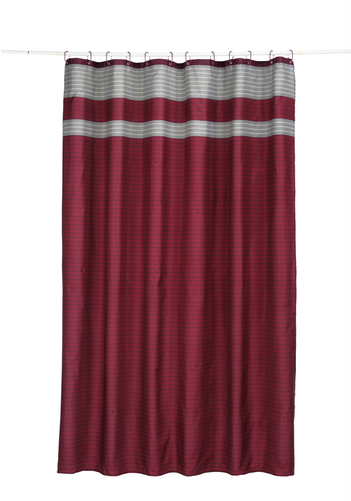 Shower Curtain, Red - Shower Curtains (500x500), Png Download