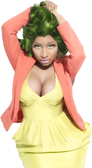 Music Stars - Nicki Minaj Png 2013 (408x591), Png Download