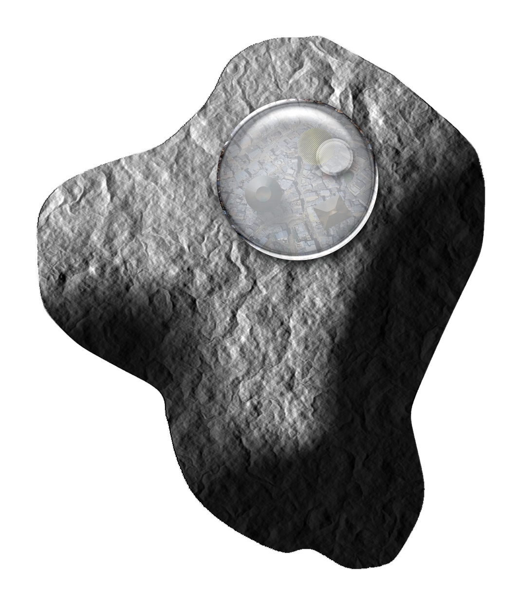 Asteroid Png Download - Cannon (1500x1500), Png Download