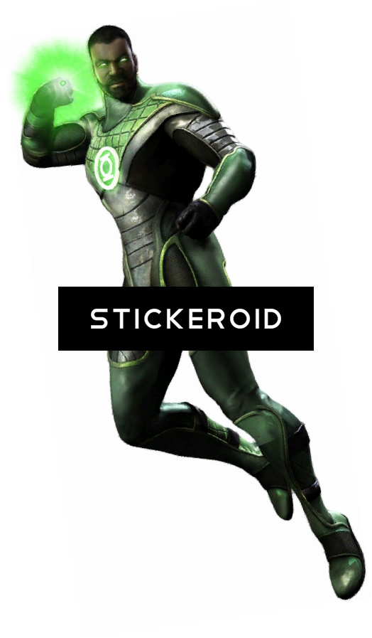 The Green Lantern - Green Lantern (524x897), Png Download