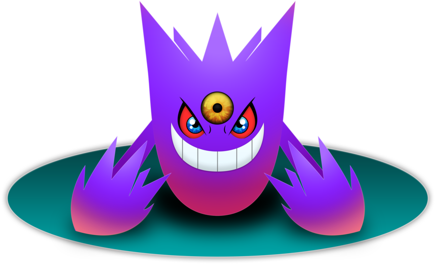 Now Add Mega-gengar - Gengar (1024x766), Png Download