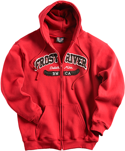 Frost River Zip Hoodie - Hoodie (500x500), Png Download