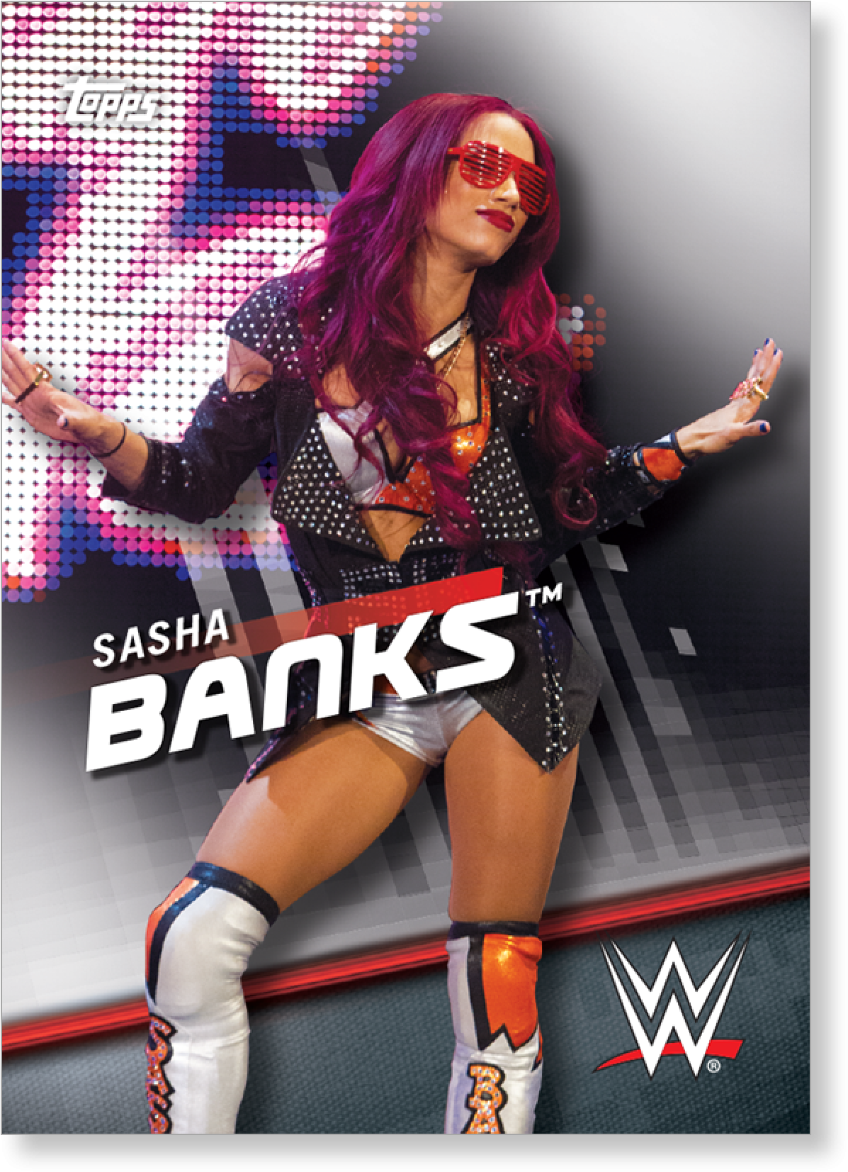 Wwe Sasha Banks Poster (2000x2000), Png Download