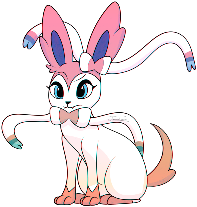 Sylveon - Video Game (894x894), Png Download