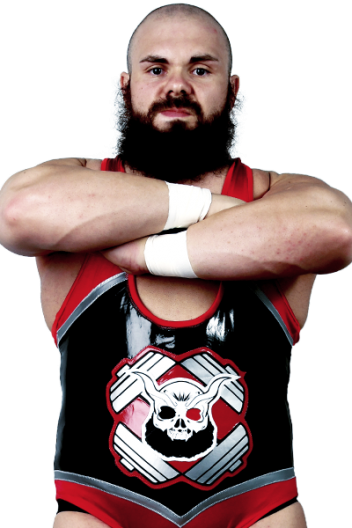That Man Stuck To His, Well, Evidently Big Guns, Rose - Michael Elgin Wrestler 2017 (352x528), Png Download