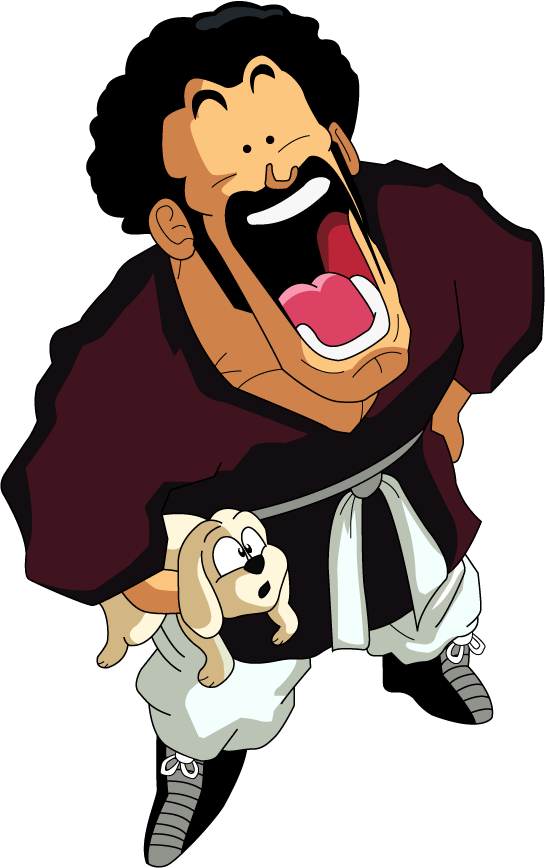 Mr Satan Png - Satan Dragon Ball Png (545x868), Png Download