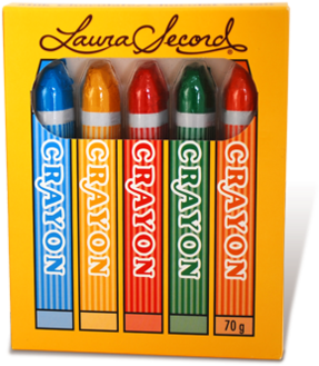 Milk Chocolate Crayons 70 G - Laura Secord Milk Chocolate Spread (475x380), Png Download