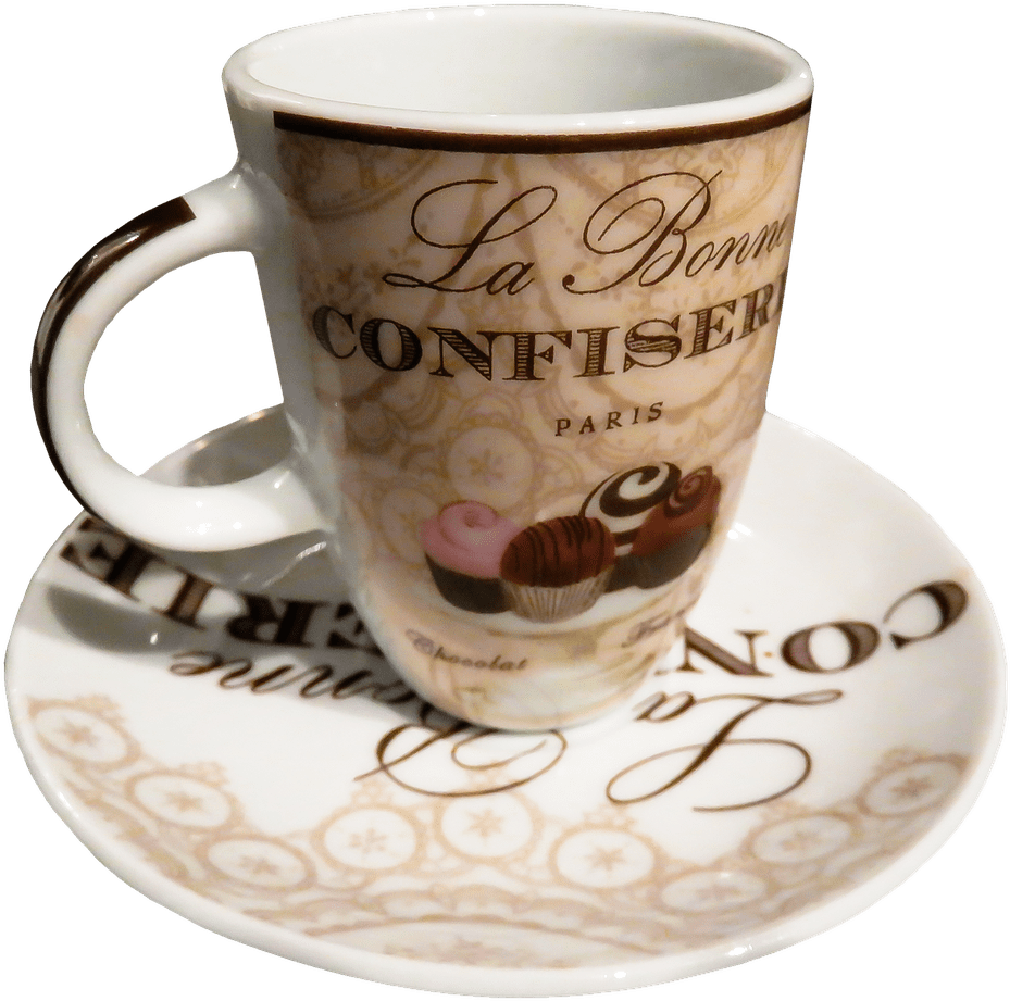Cup La Bonne Confiserie - Fijne Avond Wensen (1280x1146), Png Download
