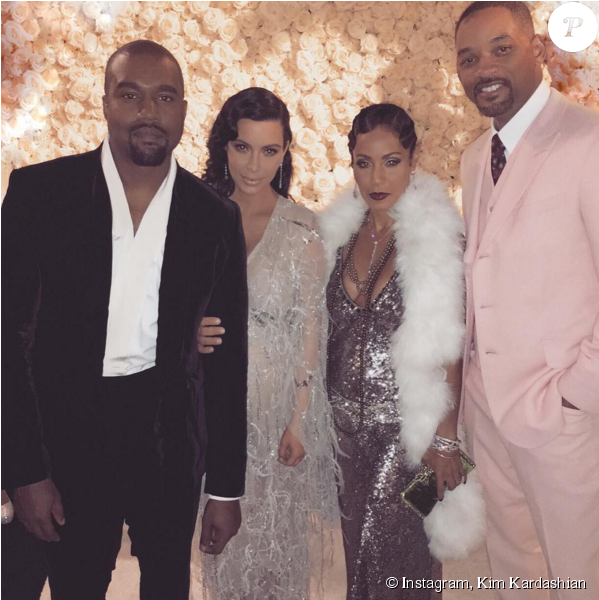 Kanye West, Kim Kardashian, Jada Pinkett Smith Et Will - Oj Simpson Kris Jenner Video (950x599), Png Download
