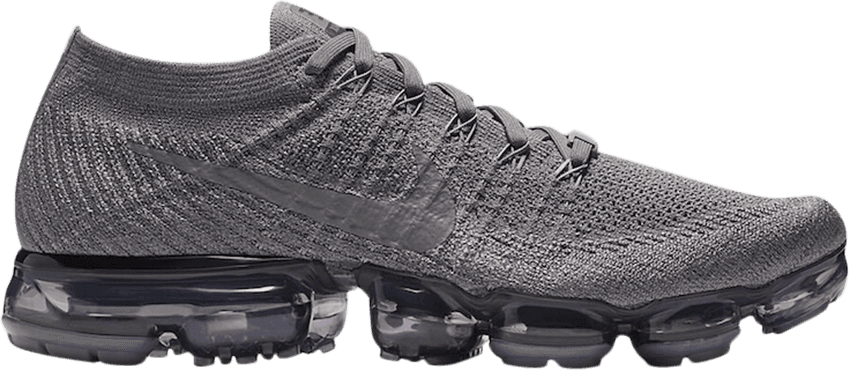 Air Vapormax 'gunsmoke' Nikeplus Exclusive - Gunsmoke Vapormax (850x370), Png Download