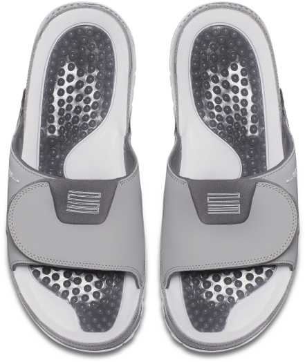 Nike Jordan Hydro Xi Retro 11 Medium Grey Gunsmoke - Chanclas Jordan Retro 11 (620x620), Png Download