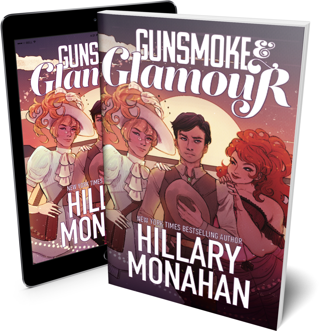 Gunsmoke & Glamour, By Hillary Monahan Fireside Fiction - E-book (1128x1200), Png Download