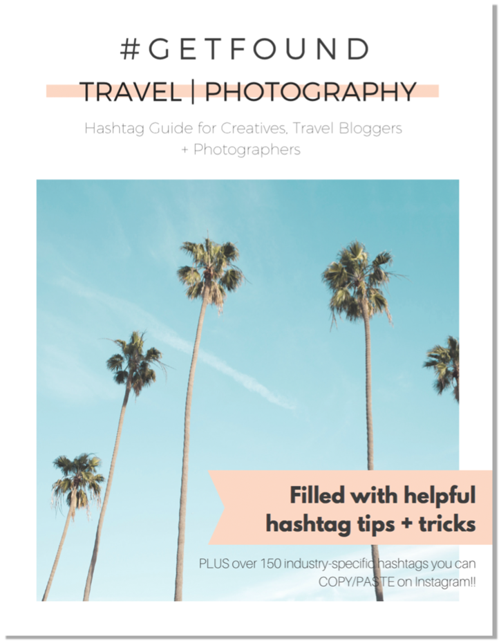 Getfound Mini Hashtag Guide Travel Photography (1000x1000), Png Download