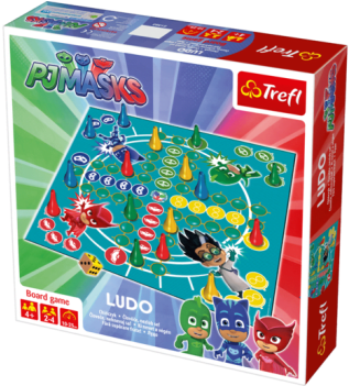 Pj Masks 4 In 1 Puzzle - Chocolate (350x350), Png Download