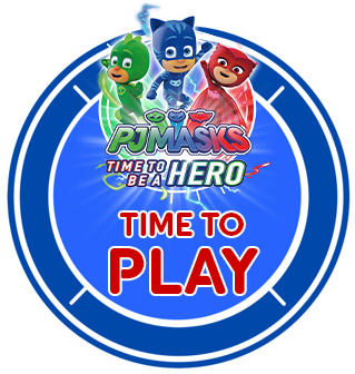 Time To Play The Pj Masks Way - Pj Masks Multi Coloured Square Filled Cushion (525x368), Png Download