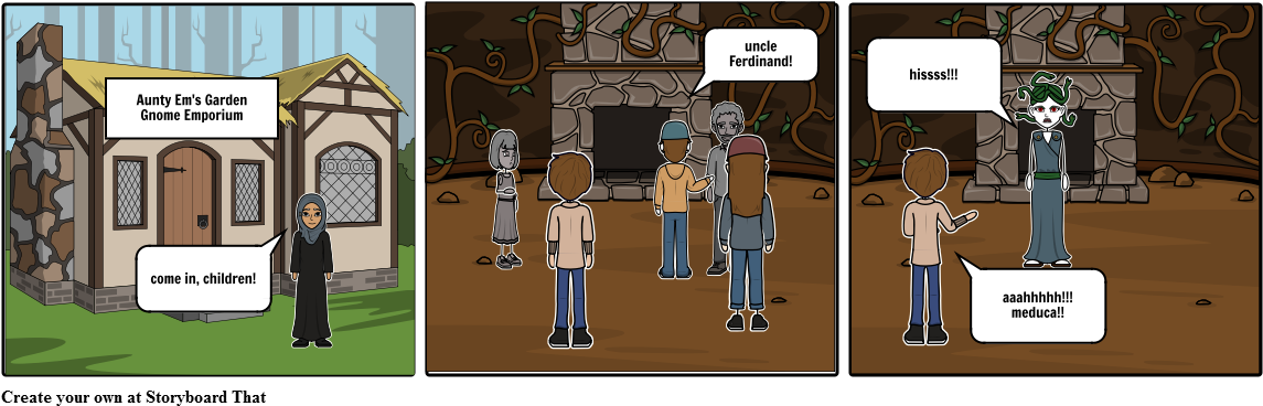Minotaur Battle - Cartoon (1164x385), Png Download