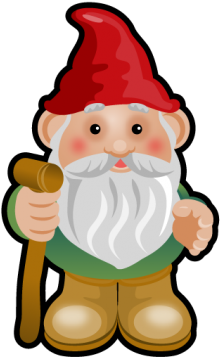 Gnome - Garden Gnome Clipart Png (360x360), Png Download
