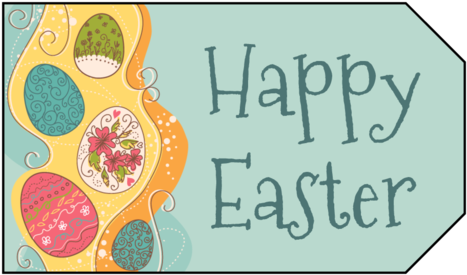 Easter Eggs Shower Curtain (500x308), Png Download