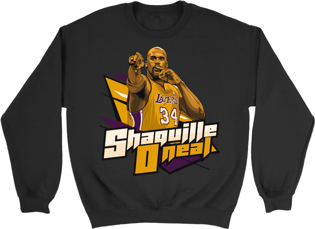 Shaquille O'neal Png - David Dobrik Clickbait Sweatshirt (1024x1024), Png Download
