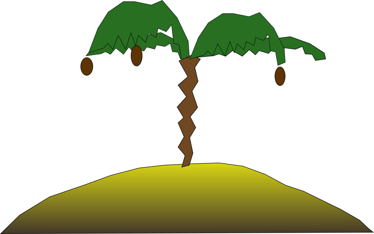 Computer Icons Download Tree Line Art - Clip Art (1199x750), Png Download