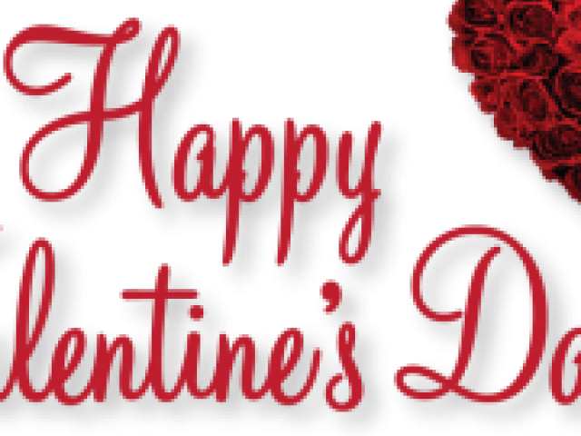 Happy Valentine's Day Png Transparent Images - Valentine Day 2018 List (640x480), Png Download