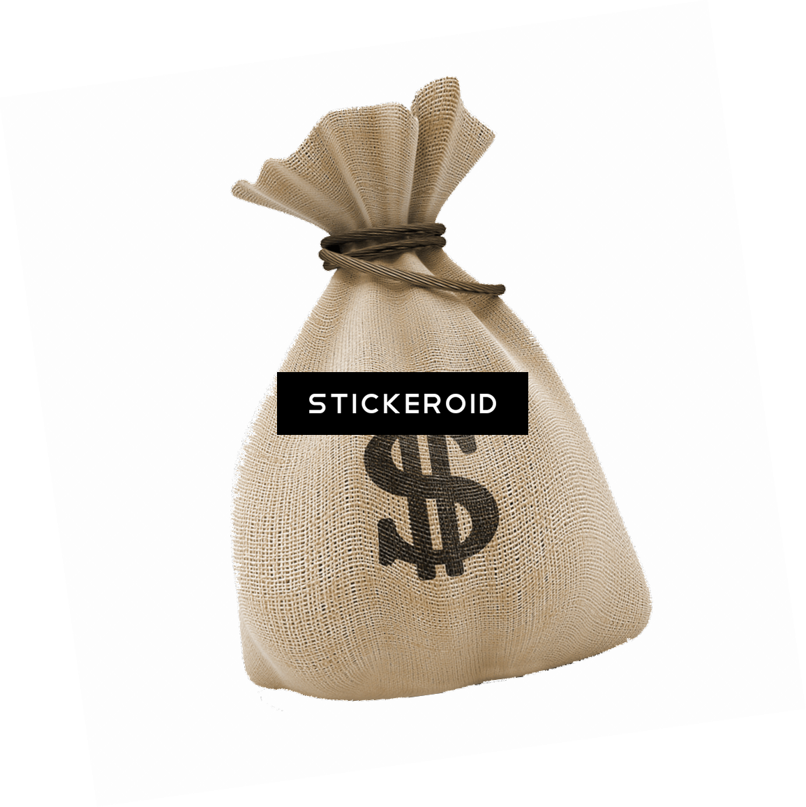 Bag Dollar Money - Back Back Back Oval Ornament (1155x1156), Png Download