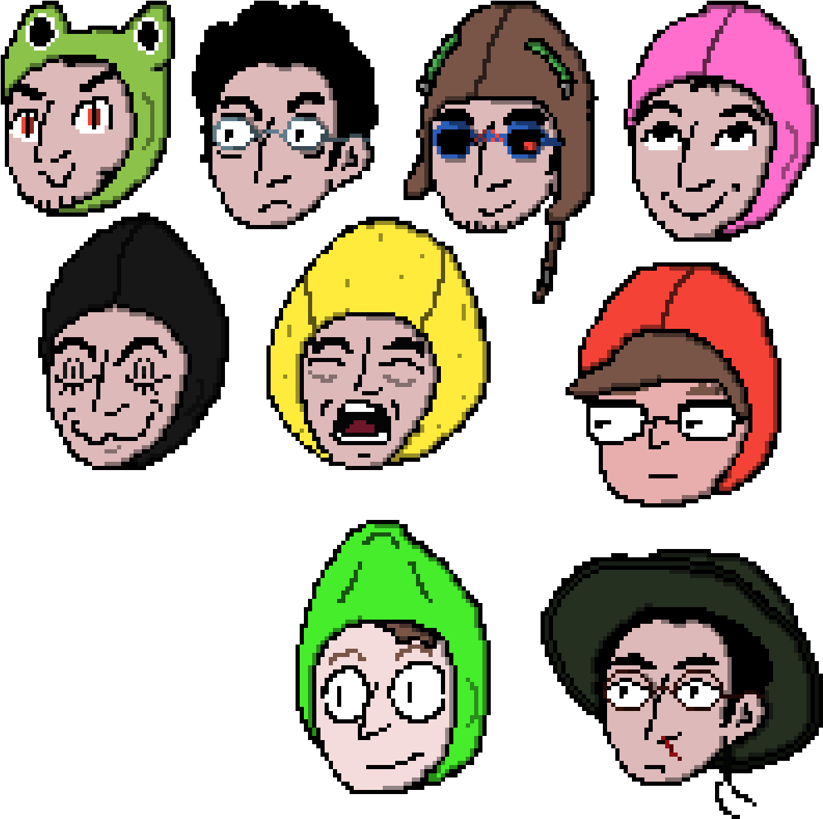 Filthy Frank Stickers - Cartoon (1200x1200), Png Download