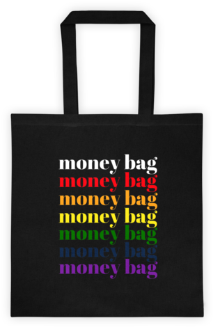 Money Bag Tote Bag - Tote Bag (480x480), Png Download