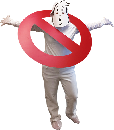 Dress Up As A Ghost - Ghostbusters Dress Up (400x455), Png Download