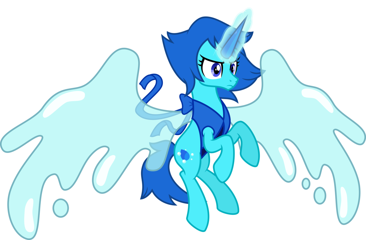 Artist Osipush Crossover Lapis Lazuli Steven Universe - Steven Universe Lapis Lazuli Pony (1280x841), Png Download