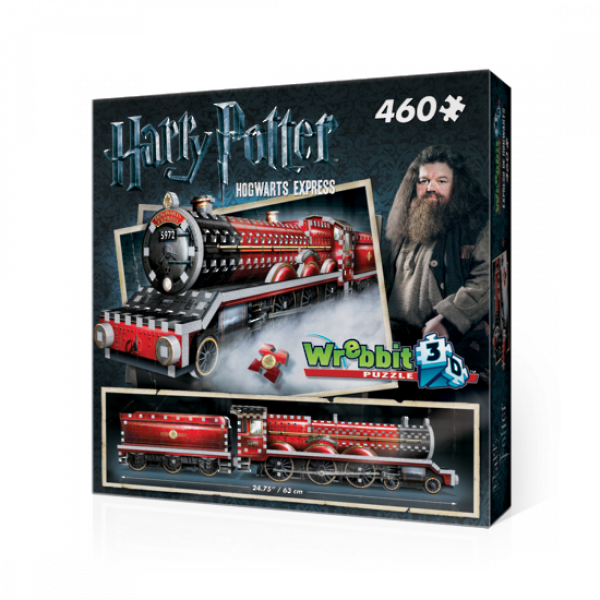 Wrebbit 3d Puzzle Harry Potter Hogwarts Express 460pc - Hogwarts Express 3d Puzzle (600x600), Png Download