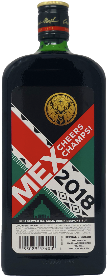 Jagermeister Mexico World Cup 2018 Edition - Jagermeister World Cup Mexico (960x1280), Png Download
