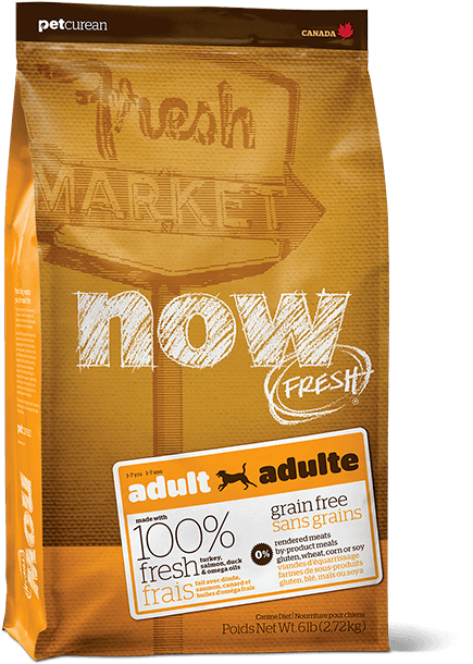 Now Fresh Grain Free Adult Dog Food Recipe - Petcurean Now Grain Free Adult Dog Food 25 Lbs (470x610), Png Download