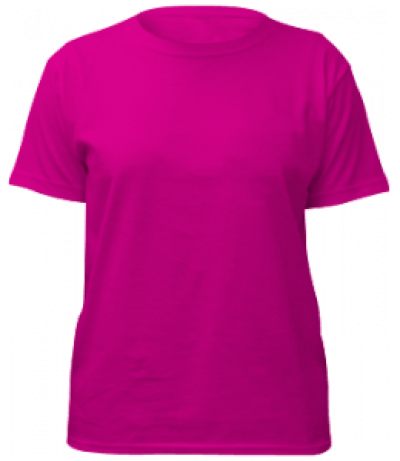 Pink T Shirt Png Image - Dress (400x461), Png Download