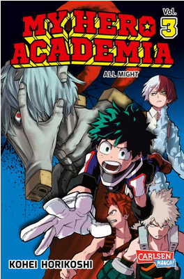 My Hero Academia - My Hero Academia Vol 3 (400x400), Png Download