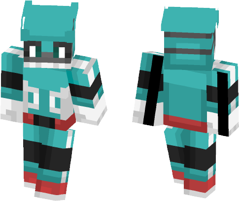 Izuku Midoriya - Minecraft (584x497), Png Download
