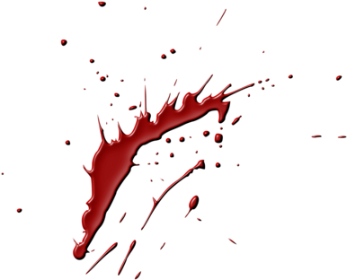 Bloodstain Pattern Analysis Blood Film Blood Cell - Manchas De Sangre Png (386x340), Png Download