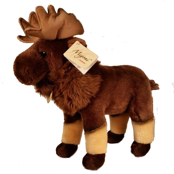 Maine Moose Stuffed Animal - Maine (600x601), Png Download