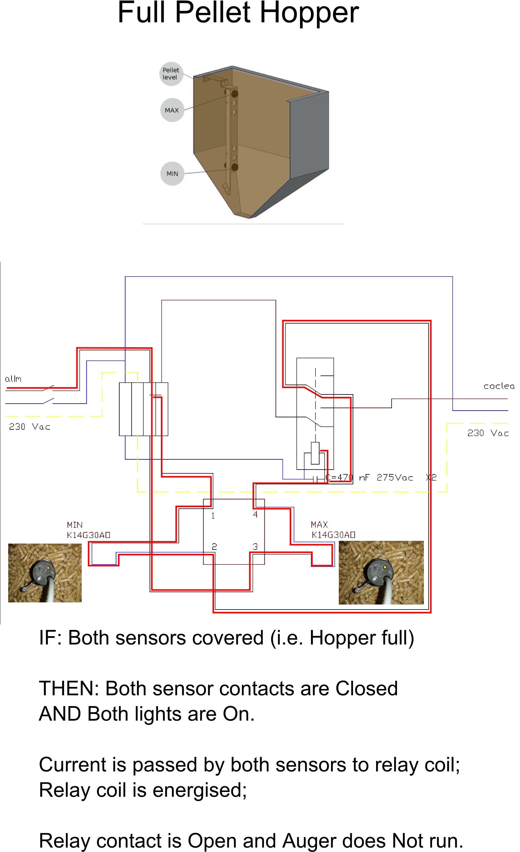 Pellet Level Sensors - Hopper (2067x2923), Png Download