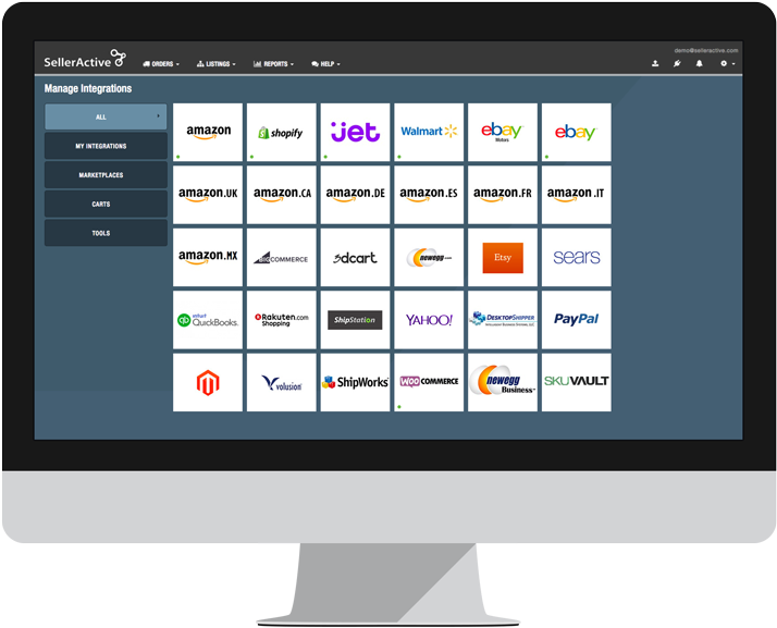 Integrations Main Desktop - Computer Monitor (749x630), Png Download