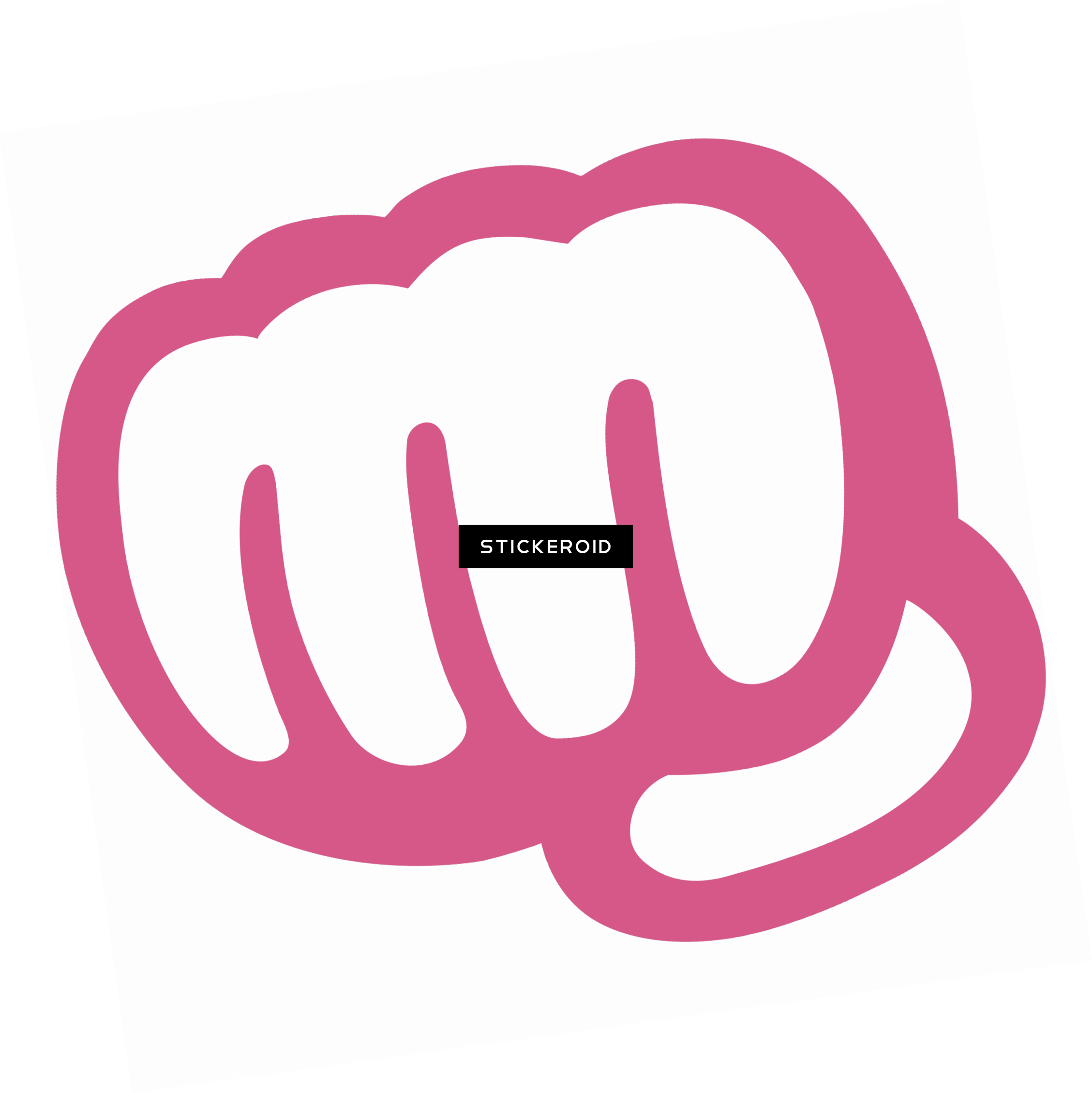 Emoticon Fist - Graphic Design (2257x2258), Png Download