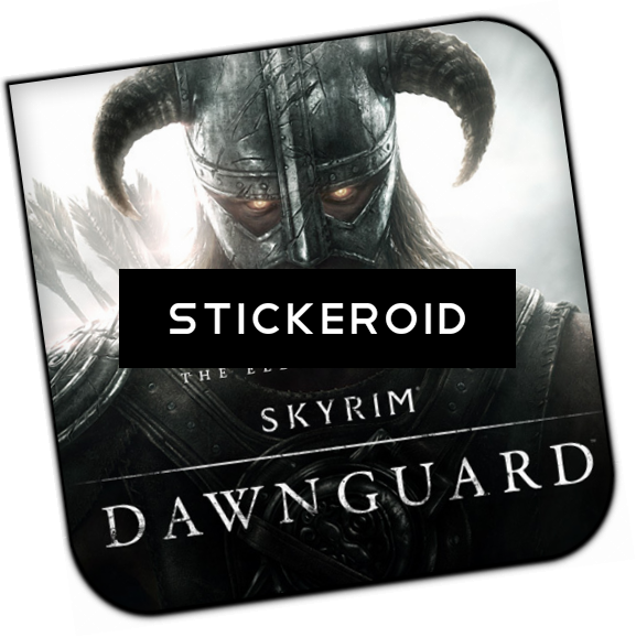 The Elder Scrolls V Skyrim - Elder Scrolls V Skyrim Add On 1 Dawnguard (577x578), Png Download