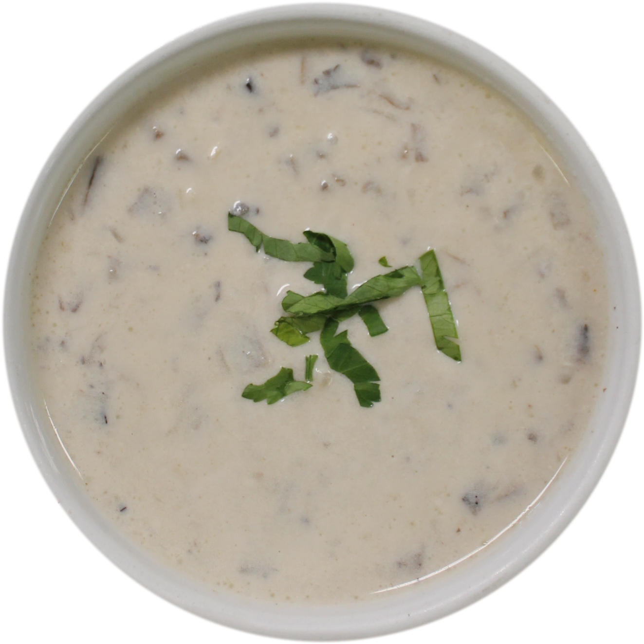 Mushroom Soup - Crepes Tea House (1456x1440), Png Download